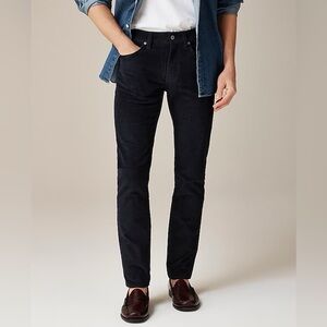 J. Crew Men’s 32x32 Black 484 Slim Corduroy Pants